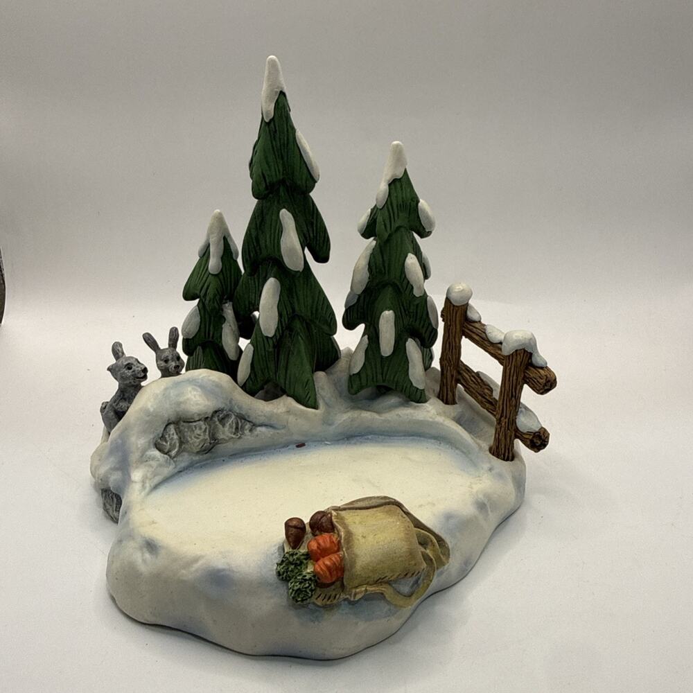 MJ Hummel Scapes Autumn Frolick Porcelain Figurine *